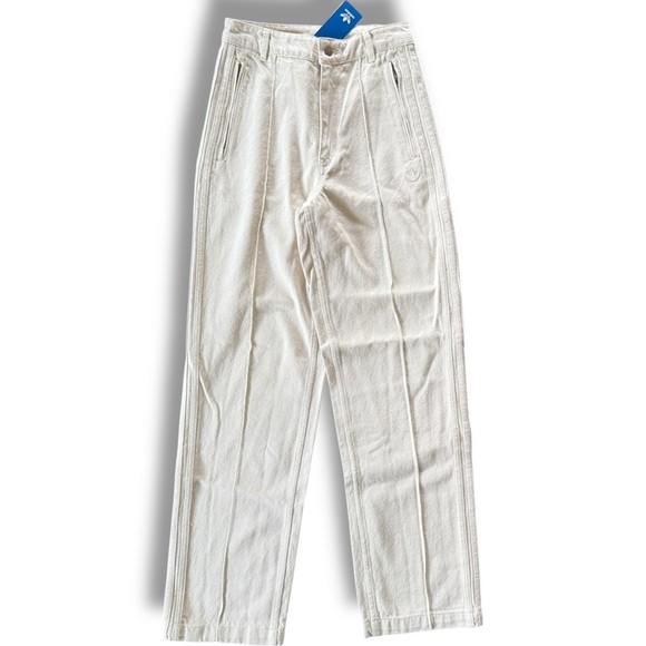 adidas Originals Premium Essentials Denim Straight Leg Pants Jean IW5753 Size 26 - Picture 3 of 7